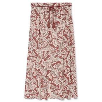 Camiseta Vero Moda Falda Larga en Rojo 10327058
