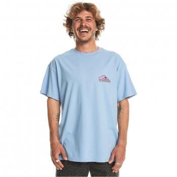 Quiksilver T-Shirt Take Us Back Logo Hydrangea S