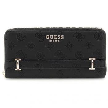 Guess Portafoglio Donna ZARELA SLG Grande Con Rezipatore Nera