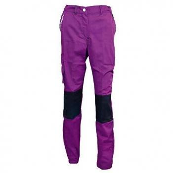 Pantalon de travail Femme Violet et Noir Fashion Securité