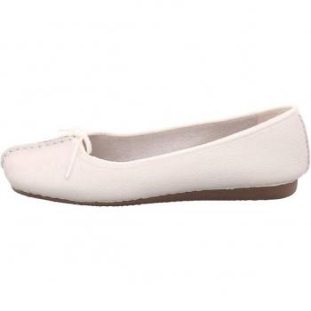 Clarks Ballerinas in Weiß Freckle Ice 203544554