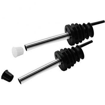 Premium Silver/Black Bottle Server – Fackelmann