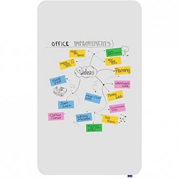 Tableau blanc Legamaster Essencel – surface magnétique, sans cadre, 1195 × 2000 mm