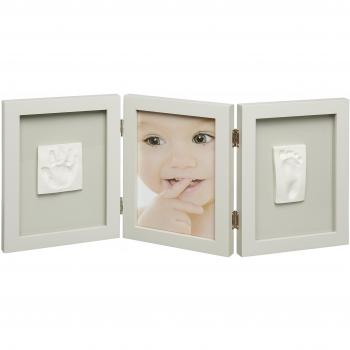 Cadre Photo Mémoires Douces 2 Empreintes – Nuance Taupe