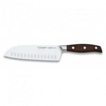 Cuchillo de Cocina Santoku 17.5 cm 3 Claveles