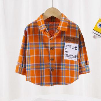 Camiseta Estilo Cuadros Otoño Juvenil