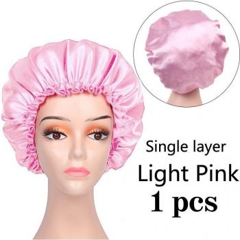 Bonnet satinée « Raïbaubl » – couleur blanche