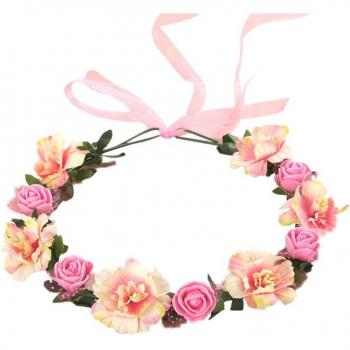 Couronne de fleurs pour enfants et adultes