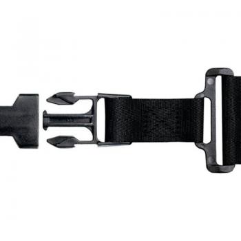 Sangle Nylon Dimarzio Cliplock Extra Courte Noir DD2200BKS