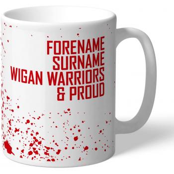 Wigan Warriors Tribute Personalized Cup