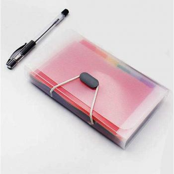 Rainbow Accordion File Organizer A6