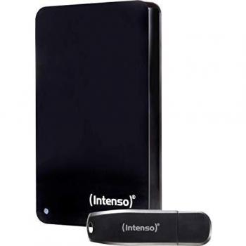 Intenso Memory Drive Disque dur externe 2,5 1 TB noir USB 3.2 (génération 1) + clé USB 32 Go