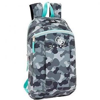 Mini Mochila Camo Hello Kitty
