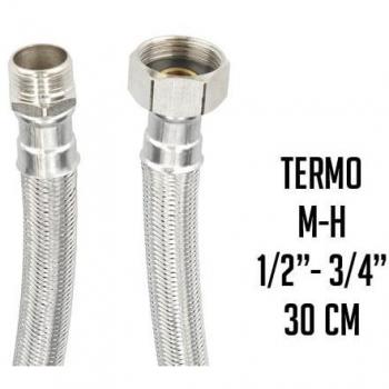 Stainless Steel AISI 304 EPDM Coupler (Male ½”, Female ¾”) – 25 cm, SKU S6500112