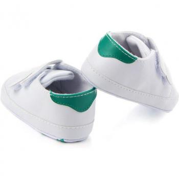 Soft Sole PU Leather Baby Sneakers