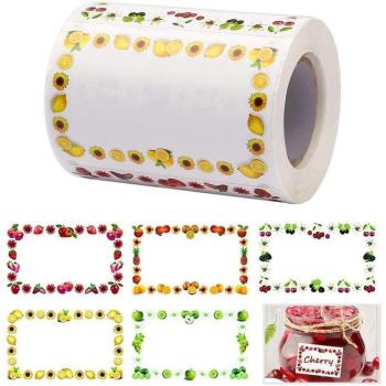 Pack 250 Etiquettes Fruit – Cadeaux Confiture