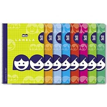 Cuaderno Lamela Multicolor 4º