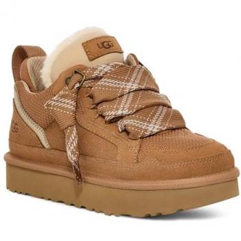 UGG Lowmel Women's Brown Suede Sneakers, Size 9