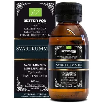 Rå Svensk Svartkumminolja – 100 ml
