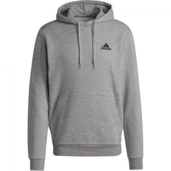 Adidas Essentials Fleece Hoodie grau/schwarz