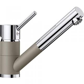 Mélangeur Blanco Antas-s SILGRANIT tartufo/chrome basse pression