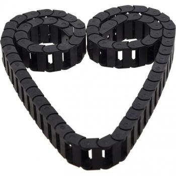 10 x 20mm Plastic Drag Chain Open on Both Sides 1M