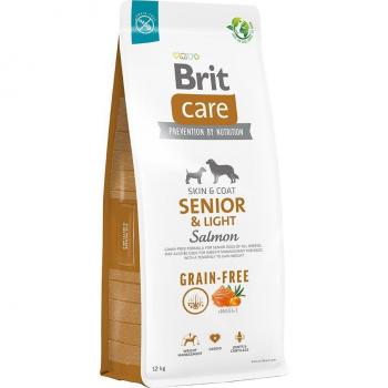 Brit Care Grain Free Senior & Light All Breed Salmone