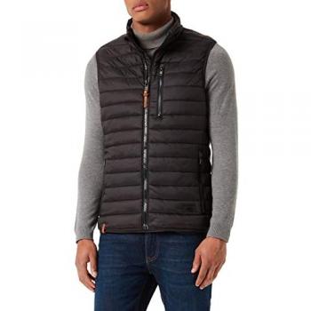 Camel active Herren Weste Stepp dunkelgrau 48