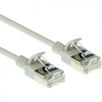 Cavo di Rete Cat‑6A 7 m Slimline LSZH Grigio