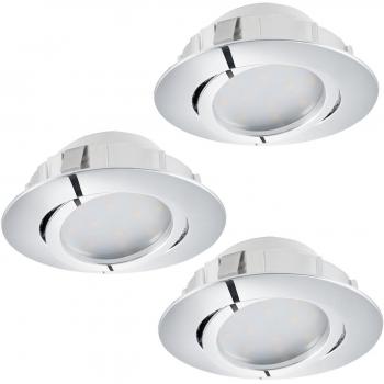 EGLO dimmbare LED Einbaustrahler Pineda