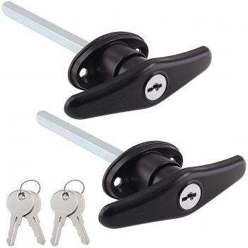 Poignée T-Block Capuchon – Campers Shell Locks & Keys Noir