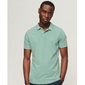 Polo Bleu Clair Superdry Taille XL