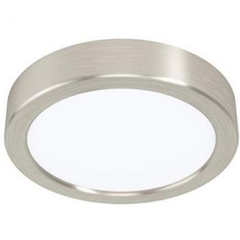 Led Aufbauleuchte Fueva 5 nickel-matt ø 16 cm warmweiß Deckenlampen