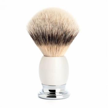 Mühle Sophist Brocha Para Afeitar con Punta de Porcelana y Plata
