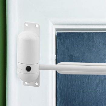 Surface Mounted Zinc Alloy Spring Door Closer 10-60KG White