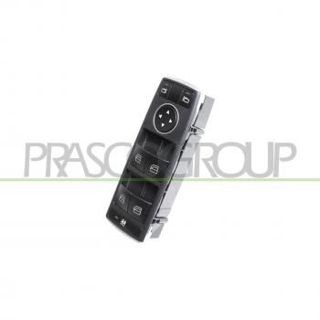 Prasco 3‑poliger Fensterheberschalter Vorderlinks – Mercedes‑Benz A21282082109107