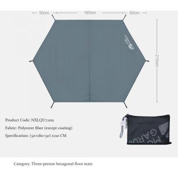 MOBIGARDEN Alfombra Reutilizable para Tienda
