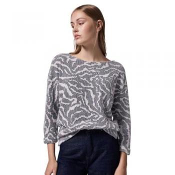Street One Studio Flauschiges Shirt mit Muster