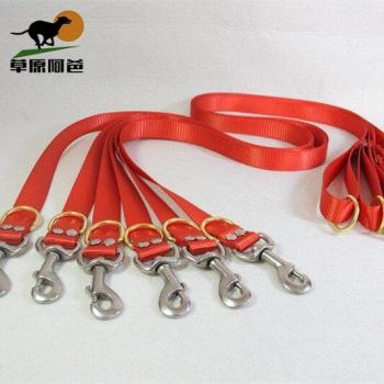 Windhundhalsband aus geflochtenem Nylon