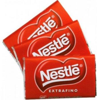 NESTLÉ Mini Tabletas de Chocolate con Leche 24 Pack