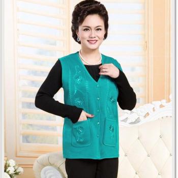 Vestido de Punto Chic Chaleco Mujer