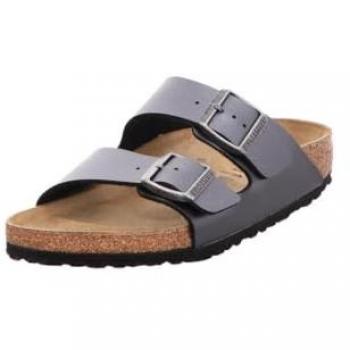 Sandalia Birkenstock Arizona Black Metallic para mujer