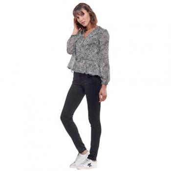 Le Temps des Cerises Damenjeans mit hoher Taille Ultra Pulp