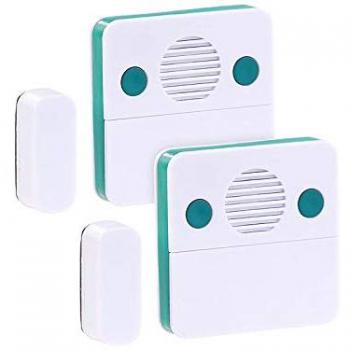 Pack 2 détecteurs porte avec alarme réglable – VisorTech