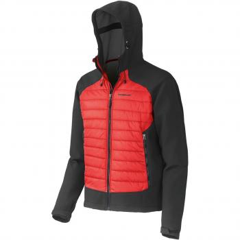 Rot-Schwarze POLUX Jacke für Männer – Trangoworld, L