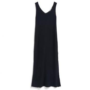 ARMEDANGELS CINDAA LINO – Frauen-Modelle: Regular Fit Strickkleid, Schwarz, XS
