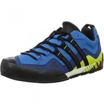 Herren‑Trailschuh adidas Terrex Swift Solo – Blau, Schwarz, Limette – EU 42