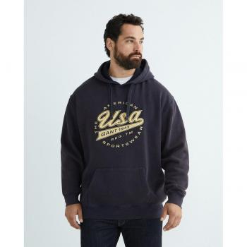 Capucha Gant para Hombre Talla Grande con Patrón Frente