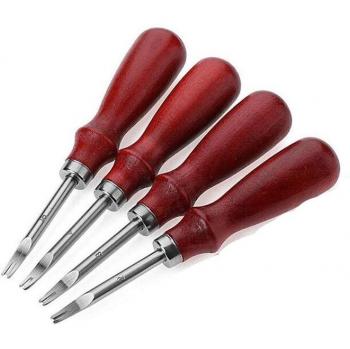 DIY Wooden Handled Leather Edger 1.5mm