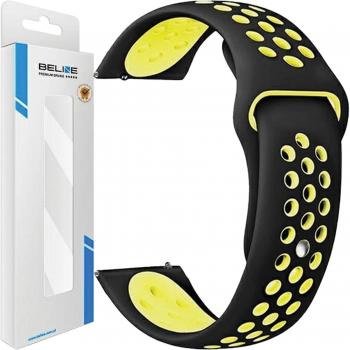Bandiera Sportiva Beline 20mm Nero e Giallo